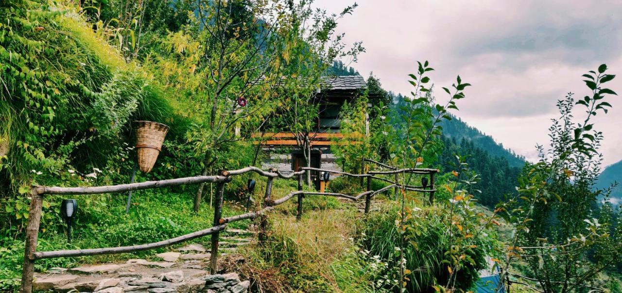 Parvatis Lap Luxury Hostel & Camps Kasol Exterior photo