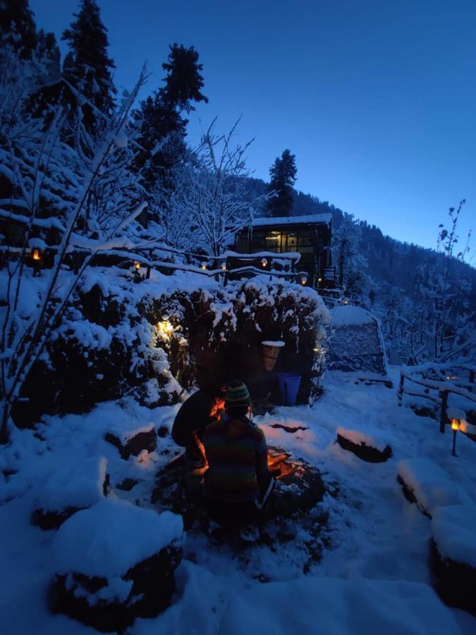Parvatis Lap Luxury Hostel & Camps Kasol Exterior photo